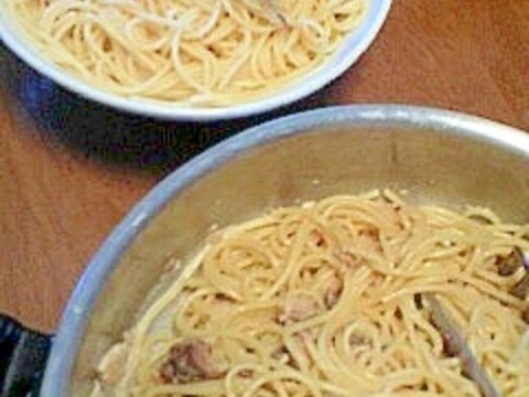 さっぱり　大根おろしとみょうがのパスタ